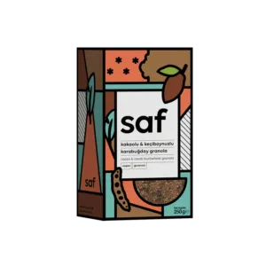 kakaolu & keçiboynuzlu karabuğday granola 250 gr