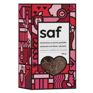 amarantus & pirinç patlaklı çikolata 100 gr