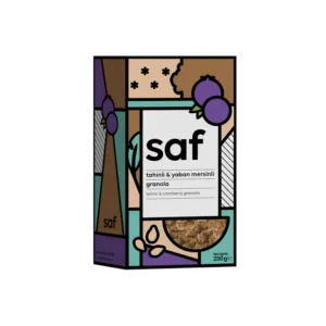 tahin & yaban mersinli granola 250 gr